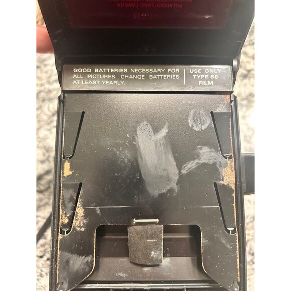 Pre-Owned Polaroid Square Shooter 2 Land Camera Untested - Picture 8 of 9